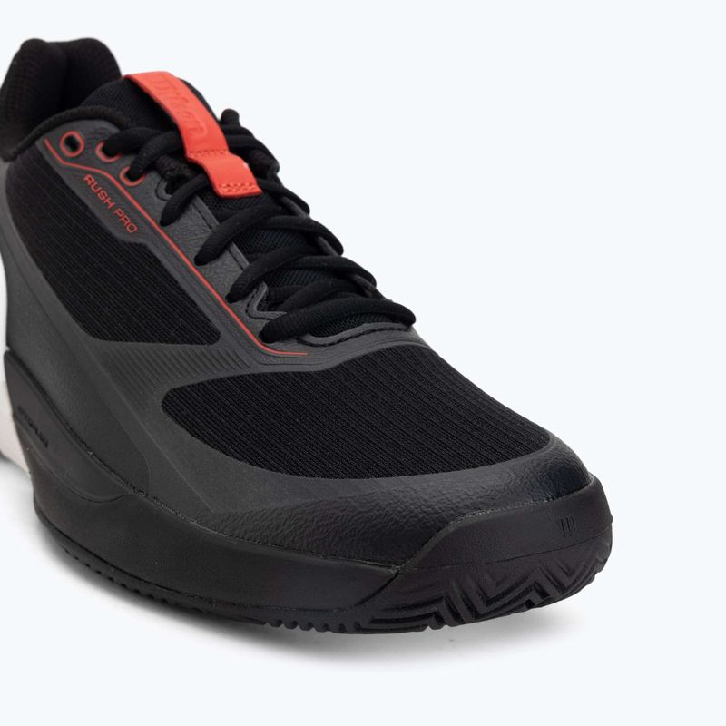 Vyriški teniso batai Wilson Rush Pro 5 black/infrared/white 7