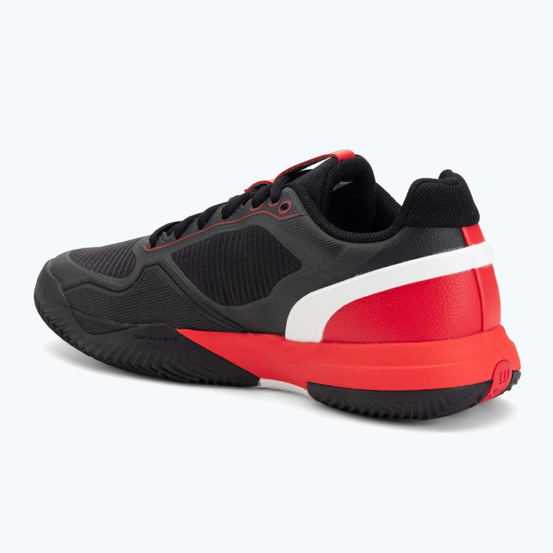 Vyriški teniso batai Wilson Rush Pro 5 Clay black/infrared/white 3