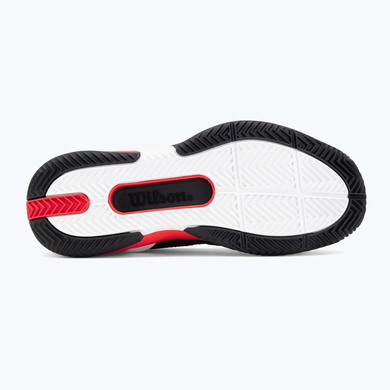 Vyriški teniso batai Wilson Rush Pro 5 Clay black/infrared/white 4