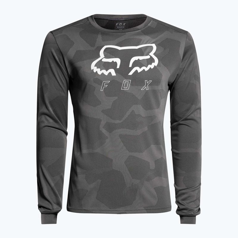 Vyriški dviratininko marškinėliai Fox Racing Ranger Tru Dri pilka LS 28863
