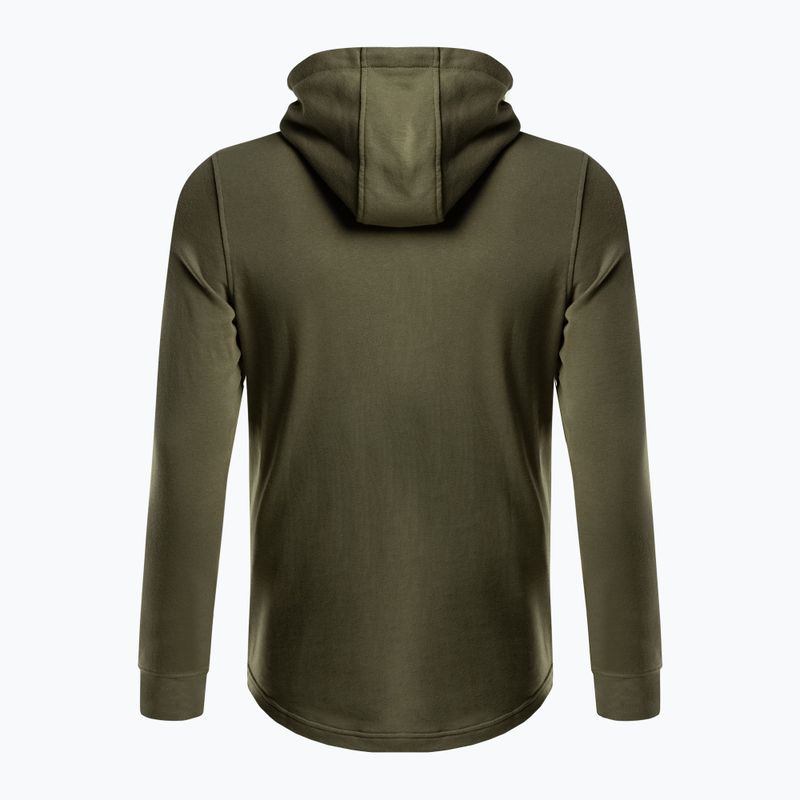 Vyriškas Under Armour Rival Terry Logo džemperis su gobtuvu, žalias 1370390 2