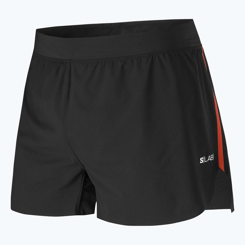 Vyriški bėgimo šortai Salomon S/Lab Speed Spl 3" deep black / fiery red 6