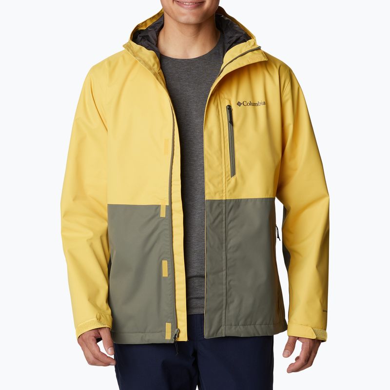 Columbia vyriška striukė nuo lietaus Hikebound yellow-green 1988621 3
