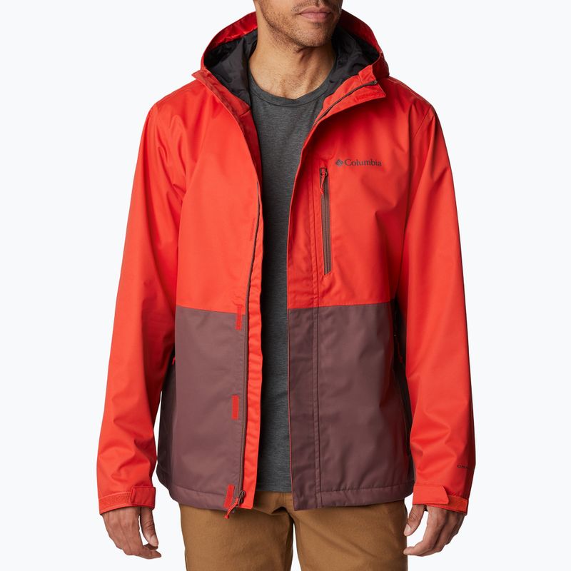 Columbia vyriška striukė nuo lietaus Hikebound raudona 1988621839 5