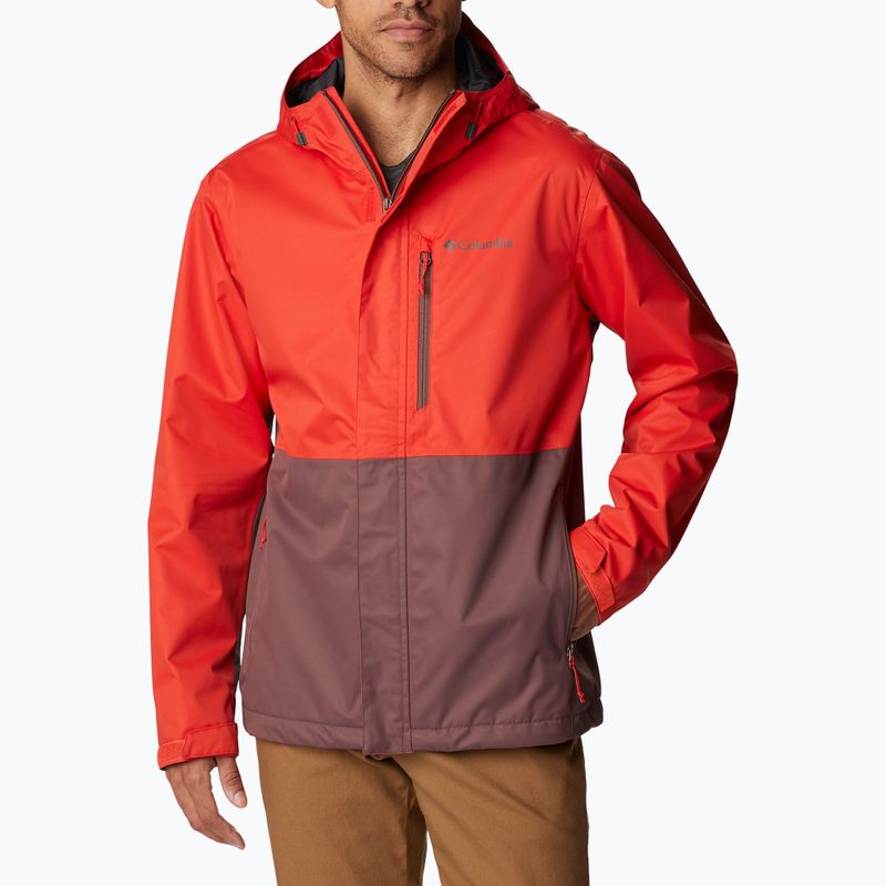 Columbia vyriška striukė nuo lietaus Hikebound raudona 1988621839 7