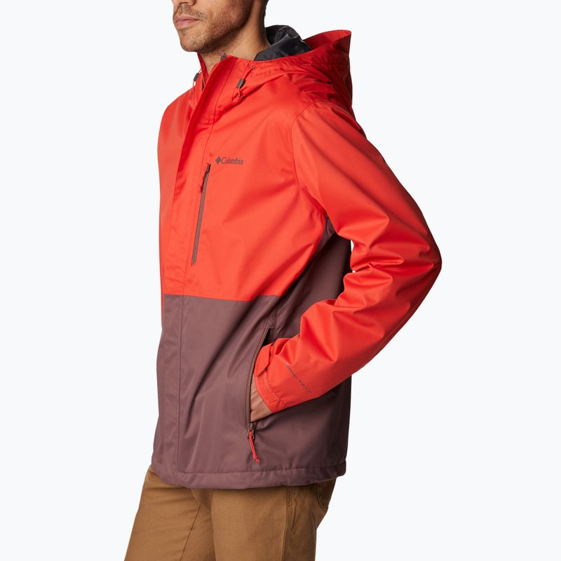Columbia vyriška striukė nuo lietaus Hikebound raudona 1988621839 8