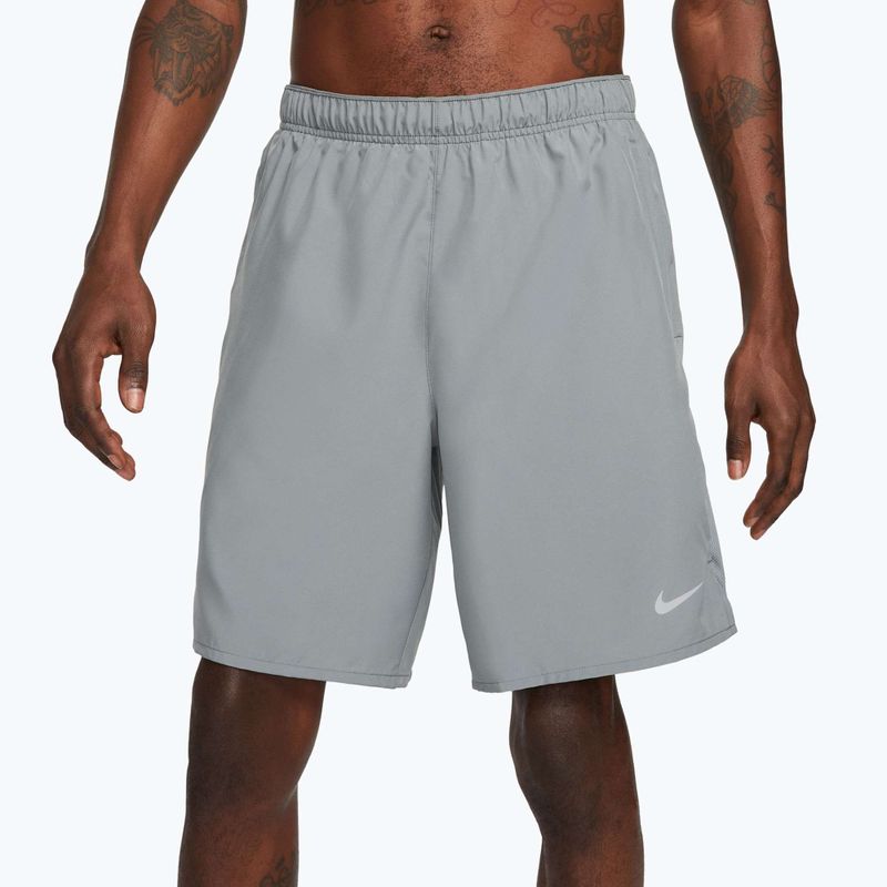 Vyriški šortai Nike Dri-Fit Challenger 9" Unlined smoke grey/smoke grey 4