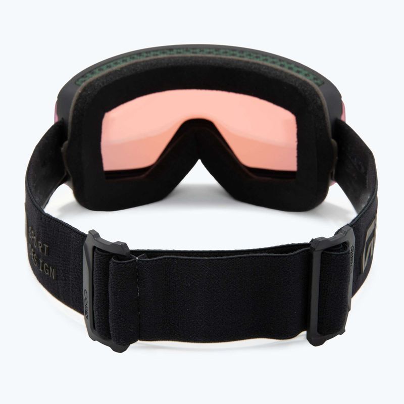 Slidinėjimo akiniai Giro Axis black stacked/vivid ember/vivid infrared 4
