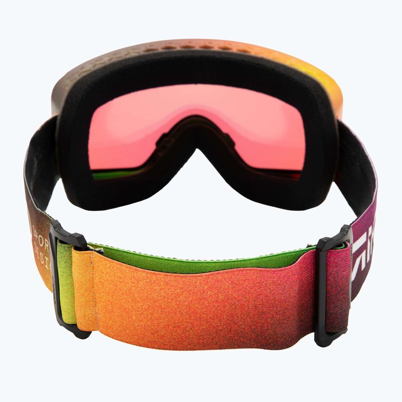 Slidinėjimo akiniai Giro Method multi faded/vivid emerald/vivid infrared 4