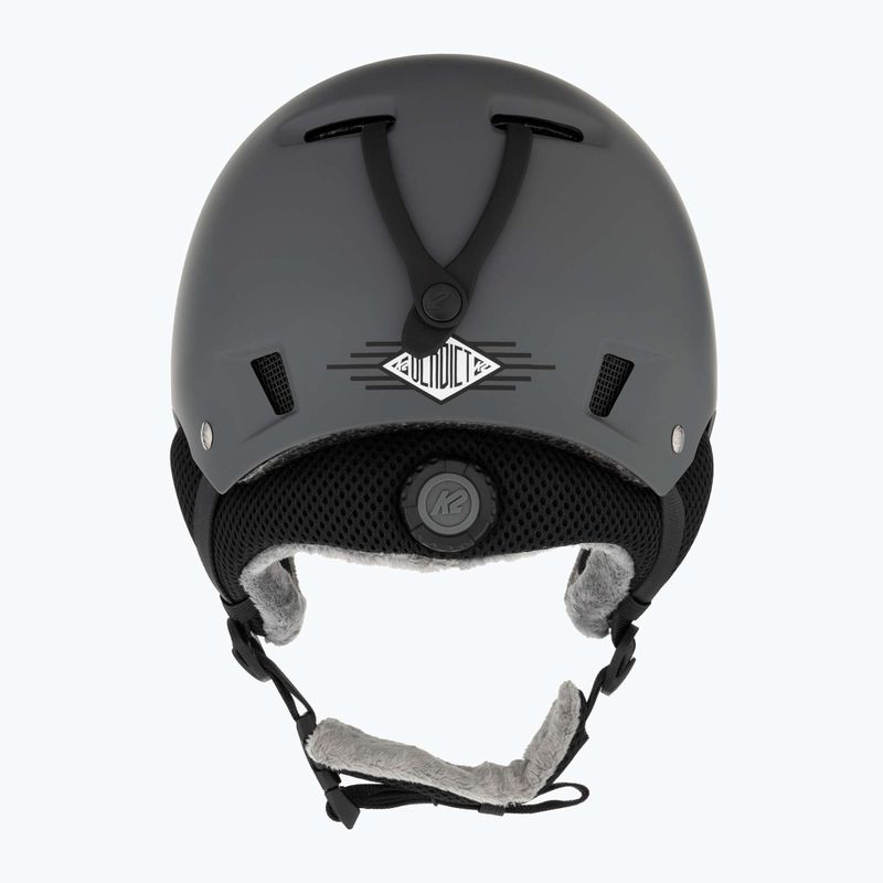 Slidinėjimo šalmas K2 Verdict dark gray 3