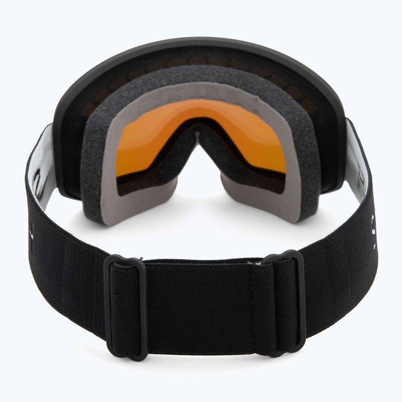 Slidinėjimo akiniai Smith Transfer black/green sol-x mirror 3