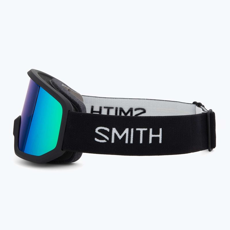 Slidinėjimo akiniai Smith Transfer black/green sol-x mirror 4