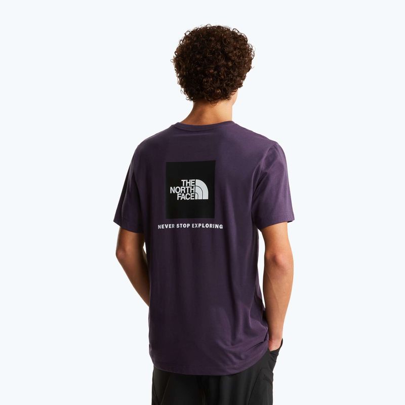 Vyriški marškinėliai The North Face Evolution Box NSE endless dusk 3