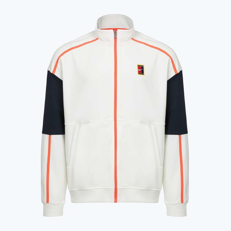 Vyriškas teniso džemperis Nike Court Heritage sail/turf orange 6