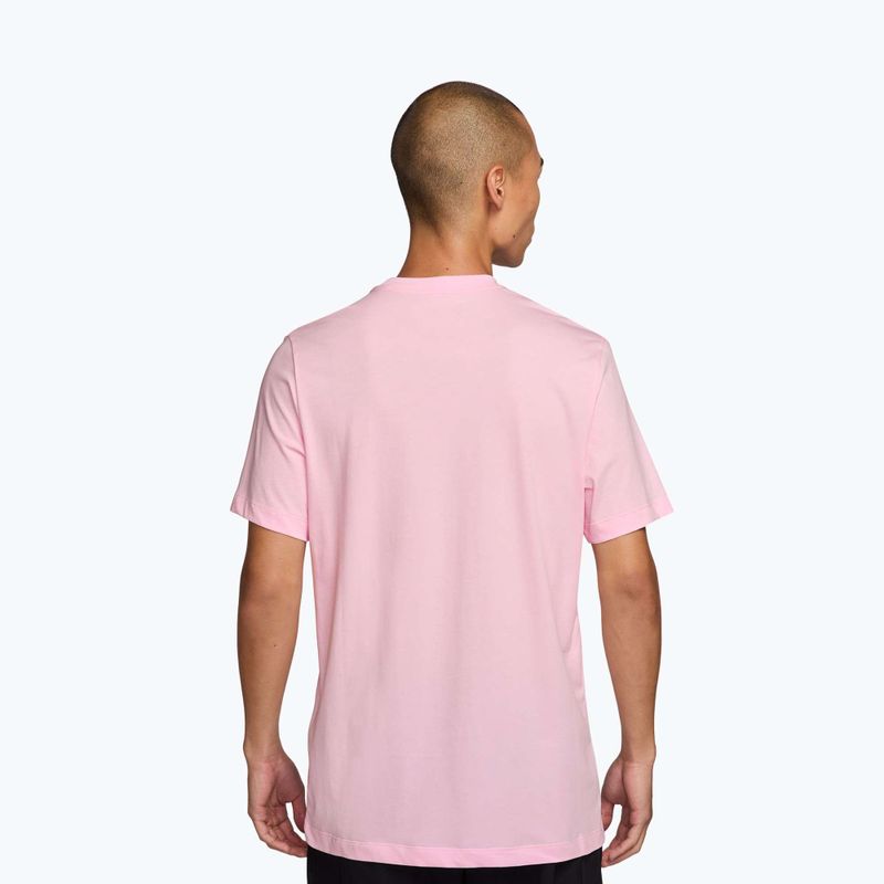 Vyriški marškinėliai Nike Court Heritage pink foam 2
