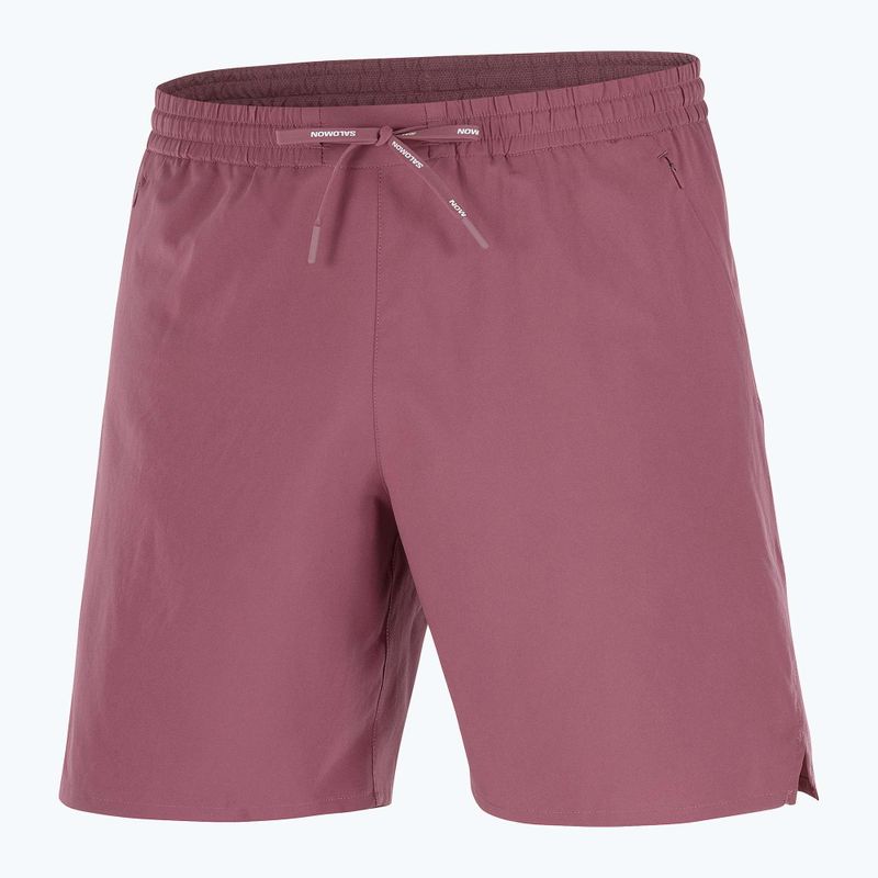 Vyriški bėgimo šortai Salomon Shakeout C 2IN1 7" nocturne 5