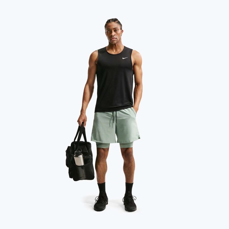 Vyriški šortai Nike Unlimited 2in1 Dri-Fit 7" steam/steam/black/steam 2