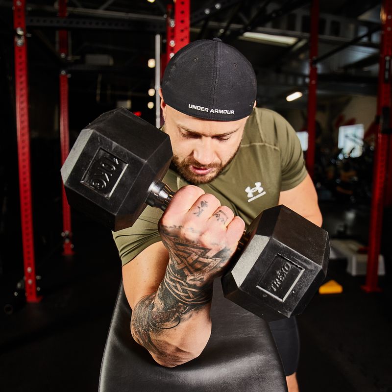 XTREXO Hex HXD100 gumuoti hanteliai 10 kg 6