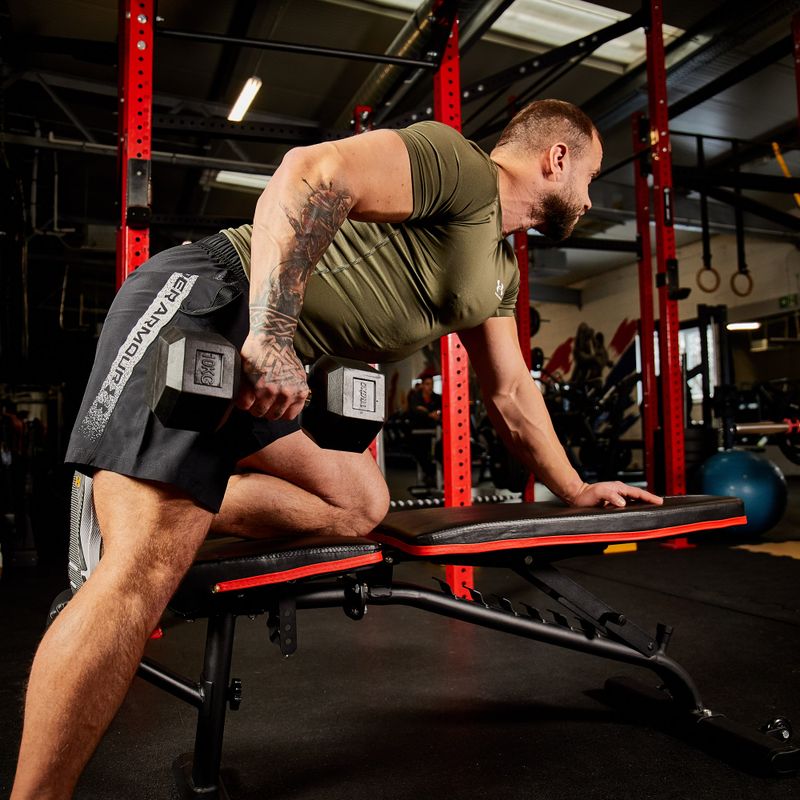 XTREXO Hex HXD100 gumuoti hanteliai 10 kg 8