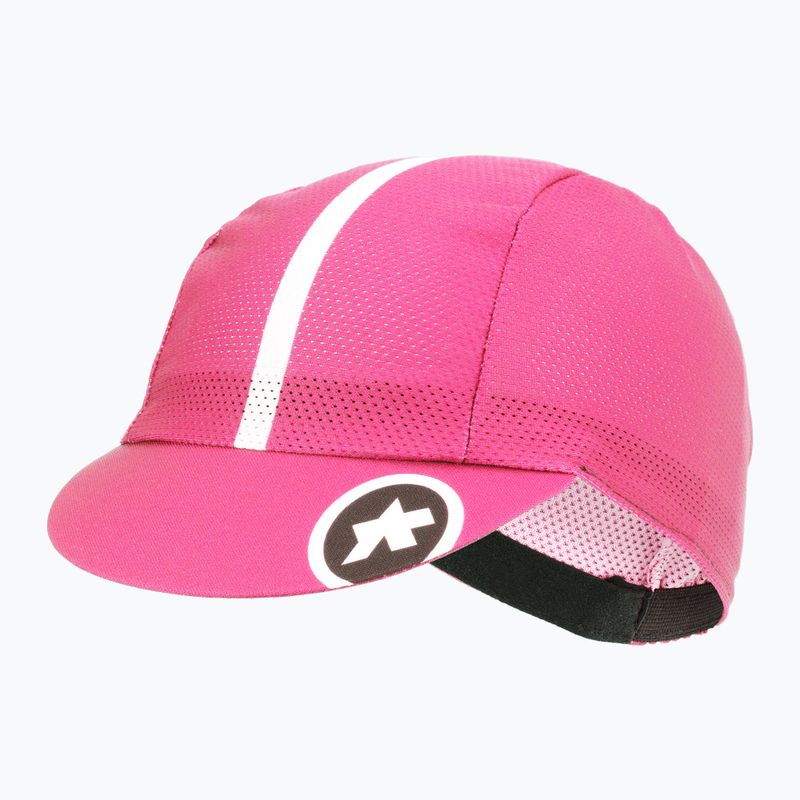 ASSOS dviratininkų kepurė fluo pink 2