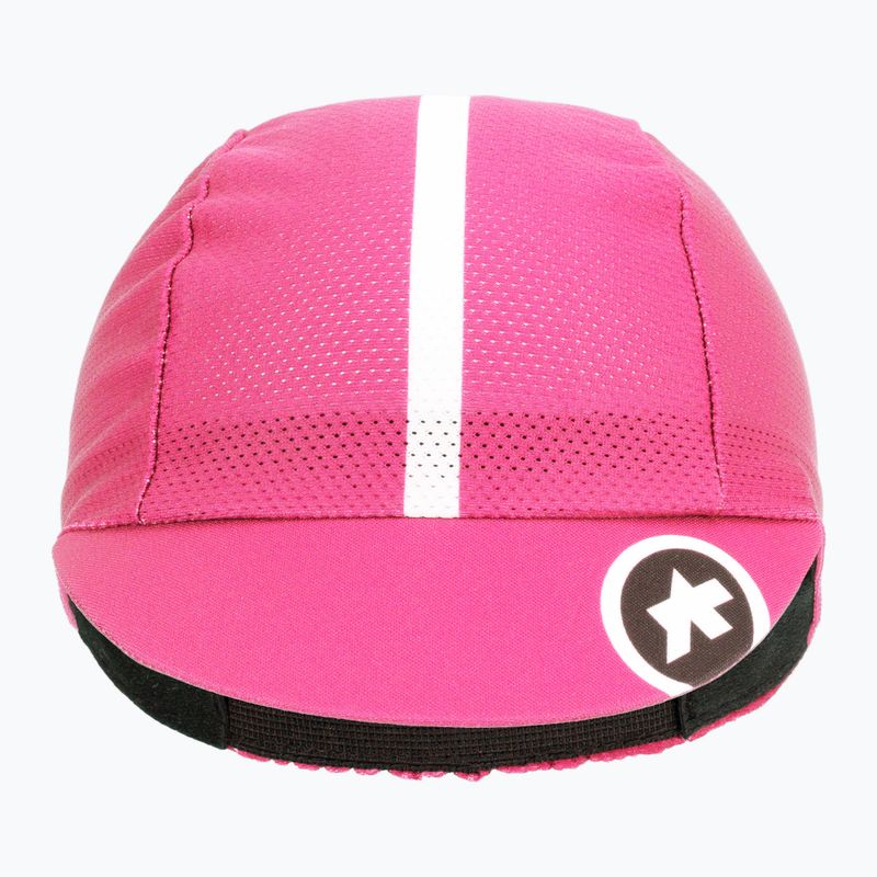 ASSOS dviratininkų kepurė fluo pink 3