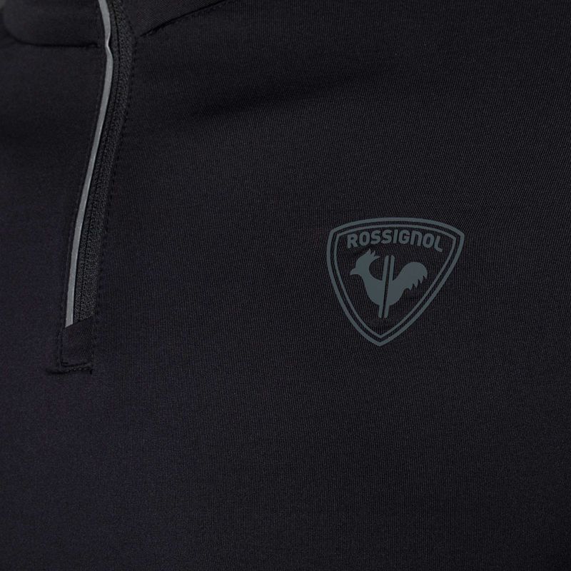 Vyriškas termoaktyvus džemperis Rossignol Classique 1/2 Zip juodas 8