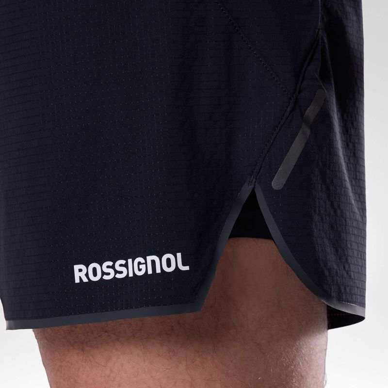 Bėgimo šortai Rossignol Sapa bėgimo šortai 2IN1 7" black 7