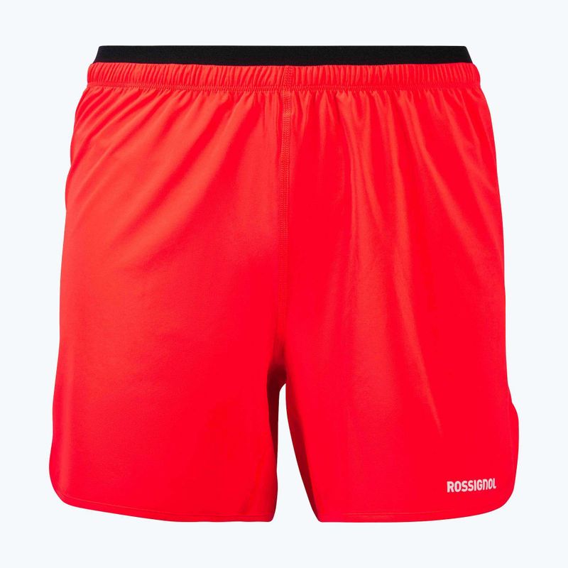 Vyriški bėgimo šortai Rossignol Sapa 5" neon red 9
