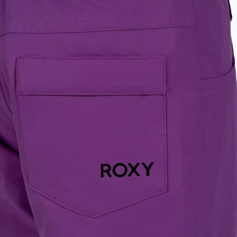 Vaikiškos snieglenčių kelnės ROXY Diversion violetinės spalvos 6