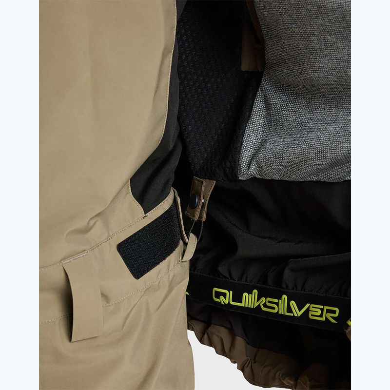 Vaikiška snieglenčių striukė Quiksilver Forever Stretch GTX canteen 11