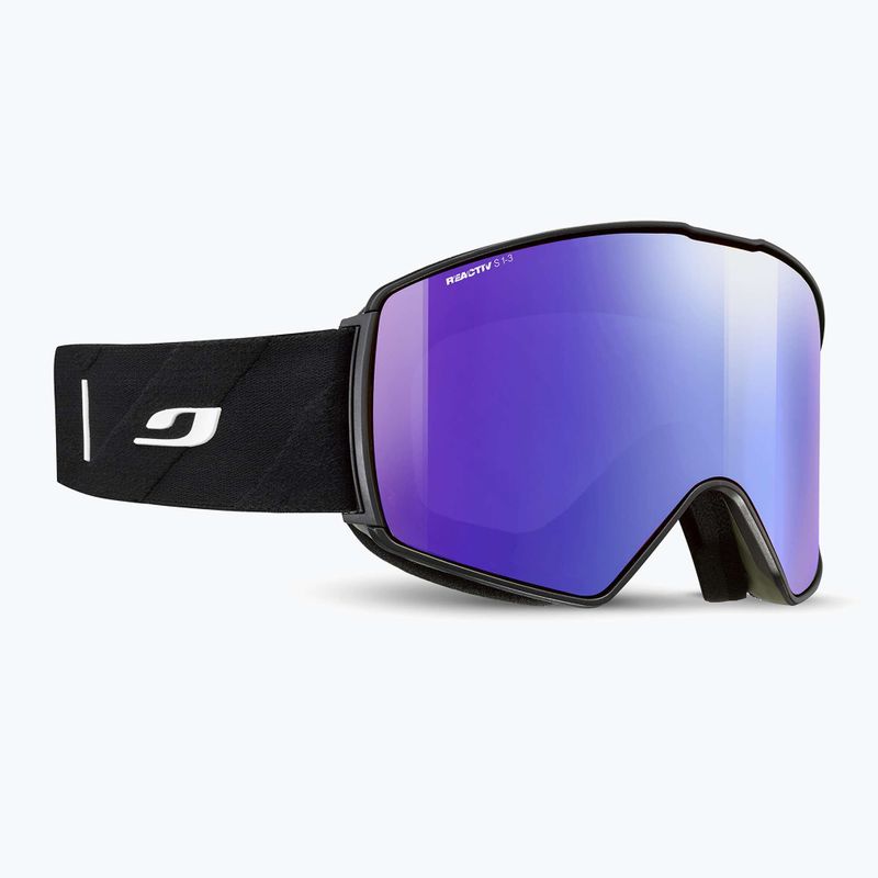 Slidinėjimo akiniai Julbo Launcher Reactiv High Contrast black/flash blue 5