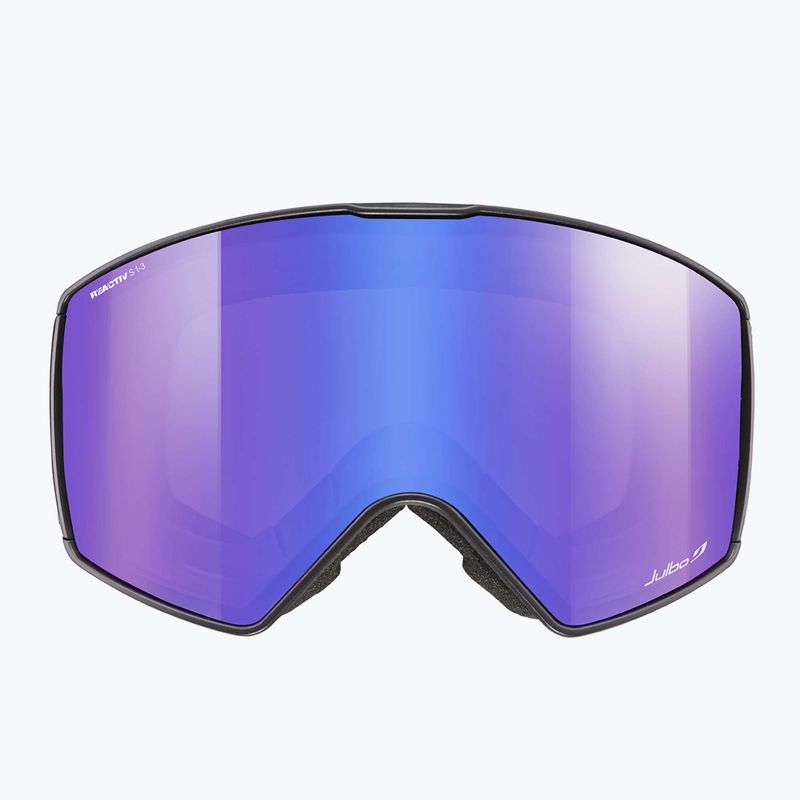 Slidinėjimo akiniai Julbo Launcher Reactiv High Contrast black/flash blue 7