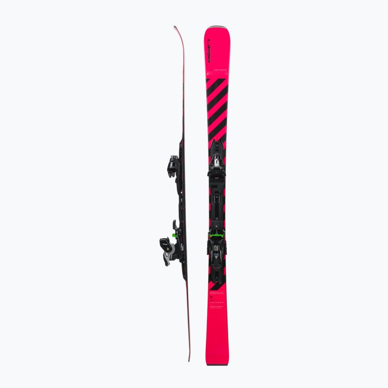 Moteriškos sulankstomos slidės Elan VOYAGER PINK + EMX 12 pink AARHLM20 2