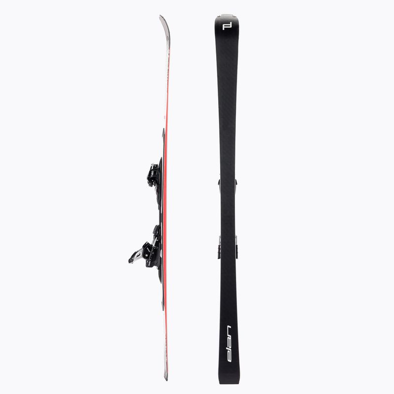 Elan Porsche Design Elan Ace + EMX 12 kalnų slidės juodai baltos AAJHNV21 2