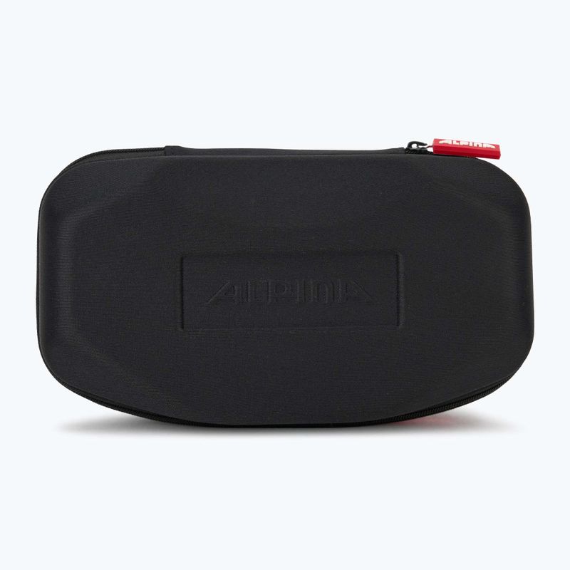 Slidinėjimo akiniai Alpina Falera Mag Q-Lite black matt/red/pink 6