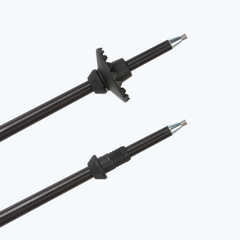 Slidinėjimo lazdos LEKI Hot Shot anodized black/eloxal gray/eloxal red 5
