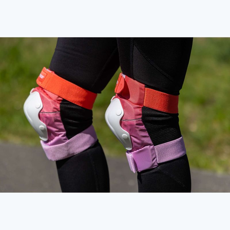 Apsaugų rinkinys Powerslide Standard Set red/pink 7