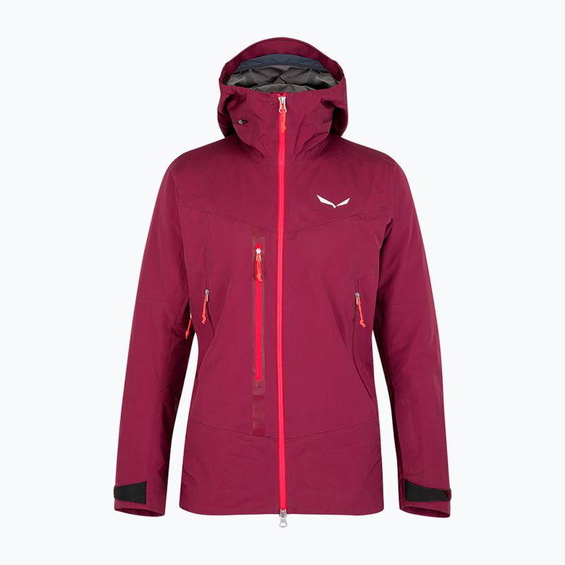 Salewa moteriška striukė nuo lietaus Sella Responsive maroon 00-0000027879 7