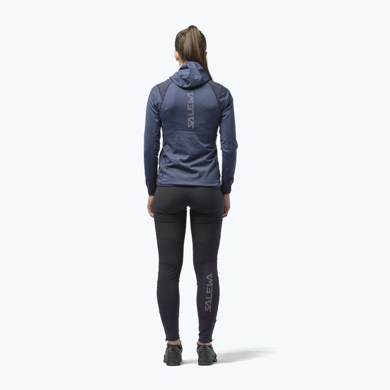 Salewa moteriška vilnonė striukė Agner Hybrid PL/DST FZ Hoody tamsiai mėlyna 00-0000027372 3