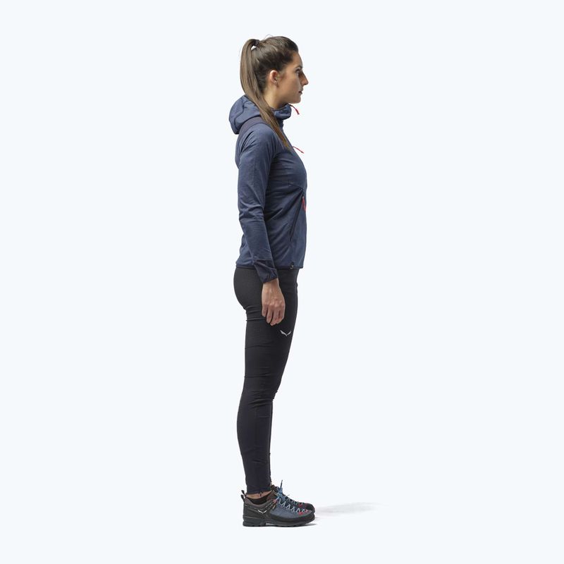 Salewa moteriška vilnonė striukė Agner Hybrid PL/DST FZ Hoody tamsiai mėlyna 00-0000027372 4