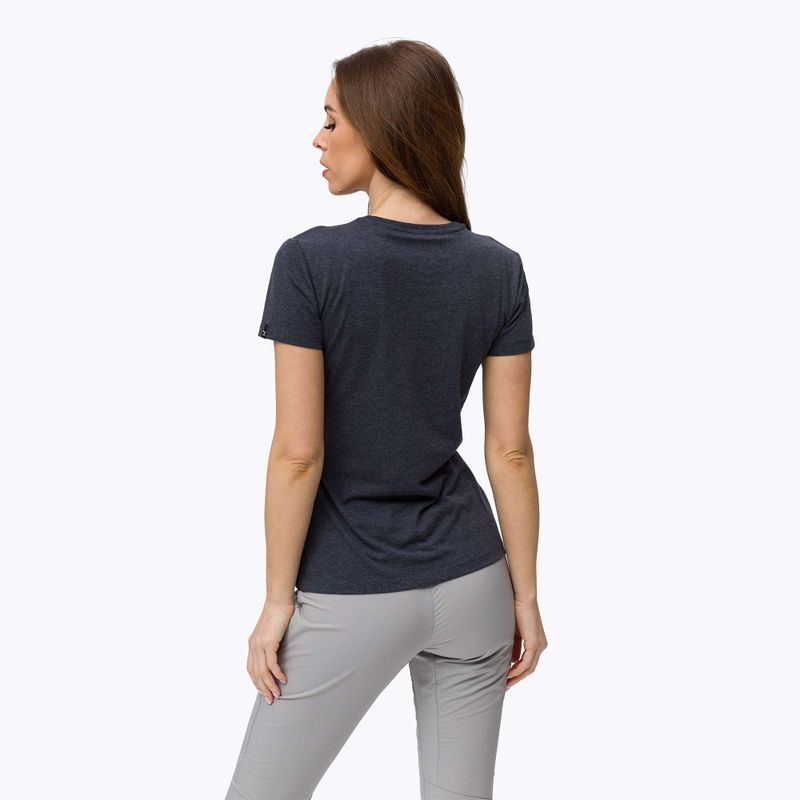 Moteriški trekingo marškinėliai Salewa Geometric Dry navy blue 00-0000027942 3