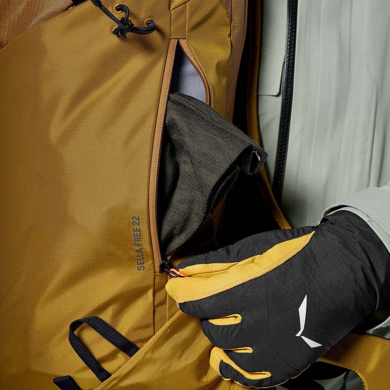 Ski touring kuprinė Salewa Sella Free 22 l golden brown 4