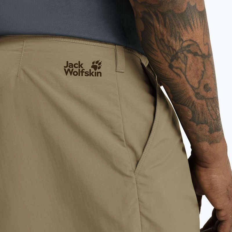Vyriški trekingo šortai Jack Wolfskin Duneland hazel wood 5