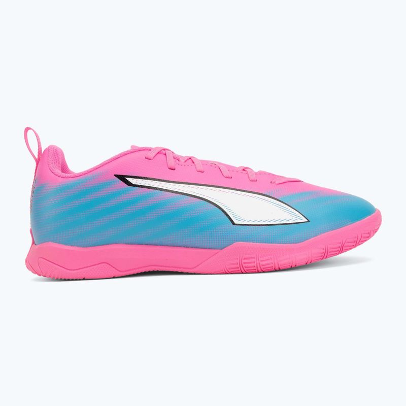 Vaikiški futbolo batai PUMA Ultra 6 Play It Jr poison pink/puma wht/sun stream/bright aqua/puma blk 2