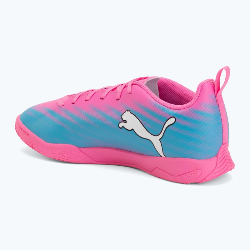 Vaikiški futbolo batai PUMA Ultra 6 Play It Jr poison pink/puma wht/sun stream/bright aqua/puma blk 3
