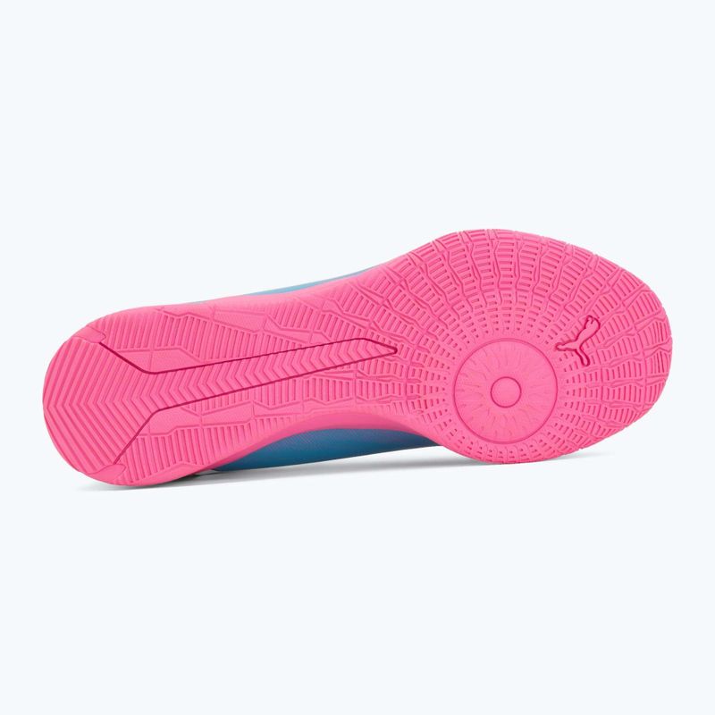 Vaikiški futbolo batai PUMA Ultra 6 Play It Jr poison pink/puma wht/sun stream/bright aqua/puma blk 4