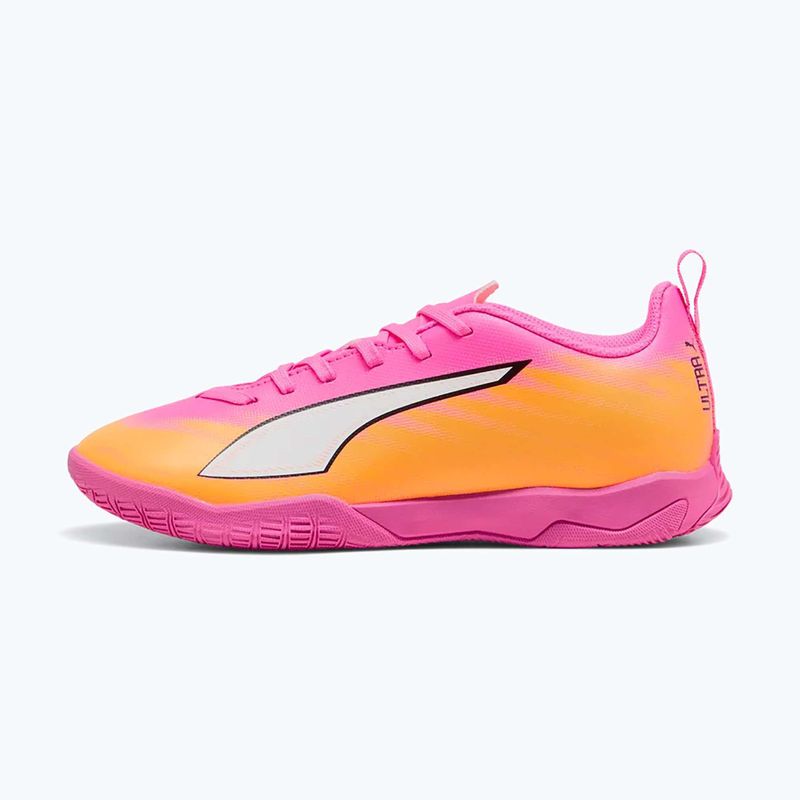 Vaikiški futbolo batai PUMA Ultra 6 Play It Jr poison pink/puma wht/sun stream/bright aqua/puma blk 9