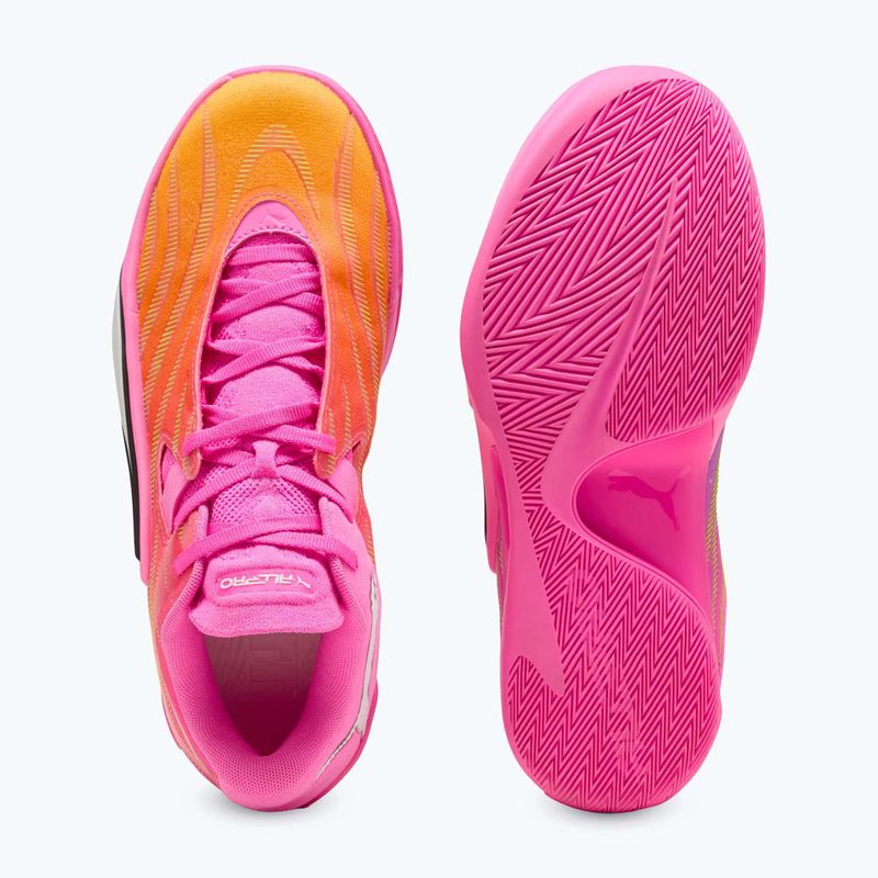 Krepšinio batai PUMA All-Pro NITRO 2 Elite poison pink/ultra blue/lime squeeze 11