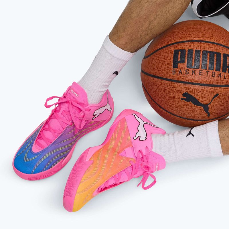 Krepšinio batai PUMA All-Pro NITRO 2 Elite poison pink/ultra blue/lime squeeze 13