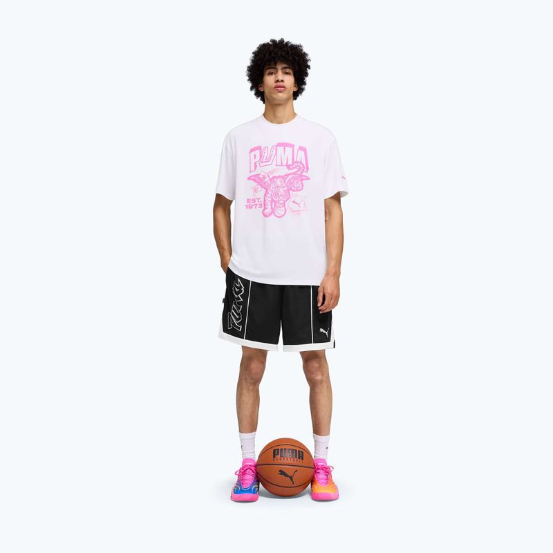 Krepšinio batai PUMA All-Pro NITRO 2 Elite poison pink/ultra blue/lime squeeze 14